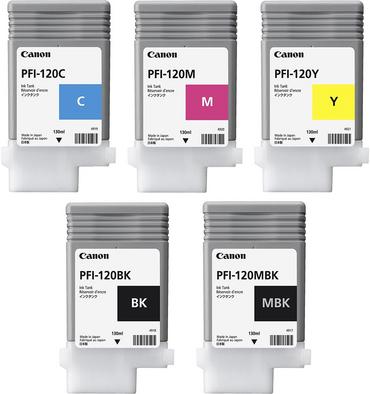 Консуматив Canon Pigment Ink Tank PFI-120, Yellow