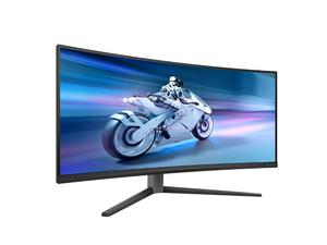 Монитор Philips 34M2C6500, 34' Curved 1800R QD-OLED, 3440x1440@175Hz, 0.03ms GtG, 1000 nit, 1 000 000:1, Mega Infinity DCR, Adaptive Sync, FlickerFree, LowBlue Mode, Tilt, Height Adjust, Swivel, 2xHDMI, DP, USB hub