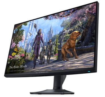 Монитор Dell Alienware AW2725QF, 27' LED Anti-Glare, IPS, 0.5 ms GtG, AMD FreeSync Premium Pro, NVIDIA G-SYNC, 1000:1, 500 cd/m2, 4K UHD (3840 x 2160), 180Hz, 100% sRGB, 95% DCI-P3 ,HDMI, DP, USB 3.2 hub, USB-C, PIP, PBP, Height Adjustable, Pivot, Swivel,