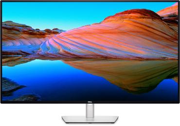 Монитор Dell U4323QE, 42.5' 4K UltraSharp AG, IPS, 5ms, 1000:1, 350 cd/m2, (3840x2160), 100% sRGB, 98% DCI-P3, HDMI, DP, USB-C Hub, USB 3.2, RJ-45, dual 8W speakers, ComfortView, Audio line-out, Height Adjustable, Pivot, Swivel, Tilt, Black