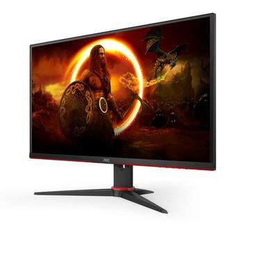 Монитор AOC 27G2SPAE/BK, 27' IPS WLED, 1920x1080@165Hz, 4ms GtG, 1ms MPRT, 250cd/m2, 1000:1, DCR 80M:1, Adaptive Sync, FlickerFree, Low Blue Mode, 2Wx2, Tilt, D-SUB, HDMI, DP