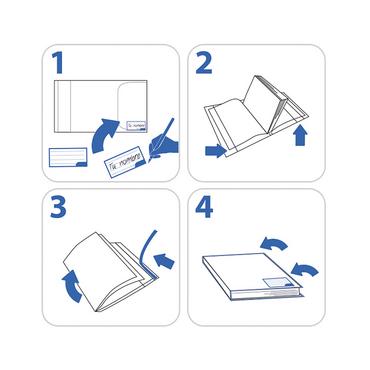 Подвързия OfBOX самозалепваща 31 см 10 броя