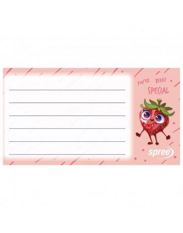 Етикети ученически Spree лепящи 160 броя