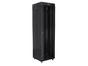 Комуникационен шкаф Lanberg rack cabinet 19' free-standing 42U/600x600 (flat pack) with glass door lcd black v2
