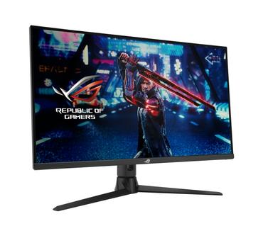 Монитор Asus ROG Strix XG32AQ Gaming Monitor 32', WQHD (2560 x 1440),Fast IPS, 175 Hz (OC), 1 ms GTG, NVIDIA G-SYNC compatible, Variable Overdrive, DisplayHDR 600, Black