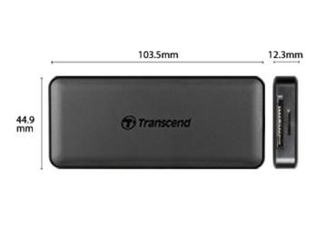 USB хъб Transcend 3-Port Hub,1-Port PD,SD/MicroSD Reader, USB 3.1 Gen 2,Type C