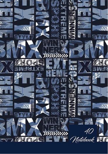 Тетрадка телчета А5 вестник 40 л редове