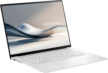 Лаптоп Asus S Zenbook UM5606WA-RJ126X AMD Ryzen AI 9 HX 370 Processor 2.0GHz (36MB Cache, up to 5.1GHz, 12 cores, 24 Threads), OLED 16' (WQ+) 2880X1800 16:10, 32GB  LPDDR5X  (ON BD), 2TB SSD,AMD Radeon Graphics,Windows 11, White