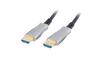 Кабел Lanberg HDMI M/M v2.0 cable 30m optical black aoc
