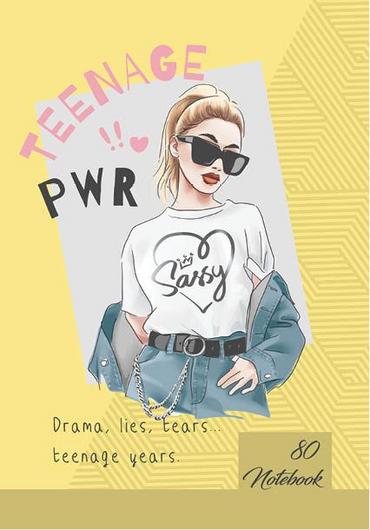 Тетрадка телчета А5 вестник 80 л редове