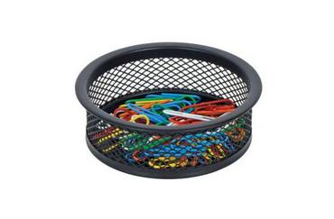 Поставка за кламери мрежа черен