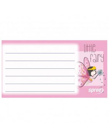 Етикети ученически Spree лепящи 160 броя