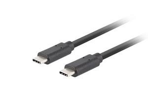 Кабел Lanberg USB-C M/M 3.1 gen 2 cable 1m 10GB/s pd100w black