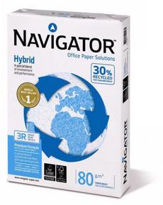Копирна хартия рециклирана NAVIGATOR HIBRID А4 80 гр. 500 л