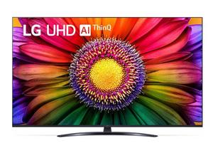 Телевизор LG 50UR81003LJ, 50' 4K UltraHD TV 4K (3840 x 2160), DVB-T2/C/S2, webOS 23 Smart TV, ThinQ AI, a5 AI Processor 4K Gen6, WiFi, HDR10 pro, HLG, ALLM/HGiG, 4K Upscaling, AI Sound, Voice Controll, AirPlay, HDMI eARC,Quick Card, CI, LAN, USB, Bluetoot