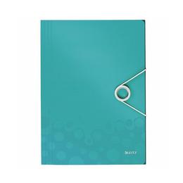 Папка с ластик и 3 капака Leitz WOW тюркоаз