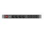 Филтър Lanberg power distribution unit (PDU) 19'1U 10A 8 SOCKETS 2M, black