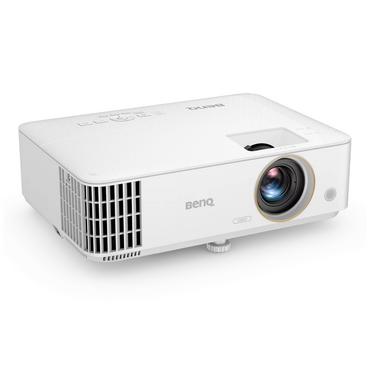 Мултимедиен проектор BenQ TH585p, Home Theater Projector, Low Input Lag Gaming Projector, DLP 1080p (1920x1080), 3500 AL, 10000:1, Zoom 1.1x, 95% Rec.709, 6 segment Color Wheel, Game Mode, 16ms, 3D, VGA, HDMI x2, Audio in/out, VGA out, Sp. 10W x1, Lamp 15