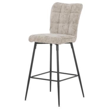 Бар стол МАКСИ- бежов цвят дамаска