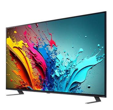 Телевизор LG 65QNED85T3C, 65' 4K QNED HDR Smart TV, 3840x2160, DVB-T2/C/S2, Alpha 8 AI 4K Gen7, 120Hz, HDR 10 PRO, webOS 24 ThinQ, 4K Upscaling, FreeSync, WiFi 5, Multi View, Bluetooth 5.1, AirPlay 2, LAN, CI, HDMI, SPDIF, 2 pole Stand , Silver
