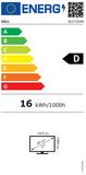 Монитор Dell SE2725HM, 23.8' Wide LED, IPS Anti-Glare, 5ms, 100 Hz, 1000:1, 250 cd/m2, FullHD 1920x1080, ComfortView, HDMI, VGA, Tilt, Black
