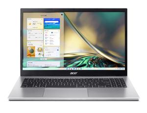 Лаптоп Acer Aspire 3, A315-59-53AA, Intel Core i5 1235U (up to 4.4GHz, 12MB), 15.6' FHD (1920x1080) IPS SlimBezel AG, 16GB DDR4 (2x8GB), 512GB SSD PCIe, Intel UMA Graphics, Cam&Mic, 802.11ac + BT, No OS, Silver