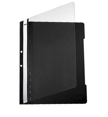 Папка PVC с перфорация Leitz черна