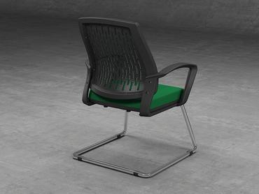 Посетителски стол АСАРА ELT 03- ергономична извивка