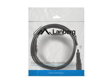 Кабел Lanberg extension power supply cable IEC 320 C13 -> C14 1.8m VDE, black