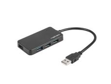 USB хъб Natec HUB Moth USB 3.0 4-Port Black