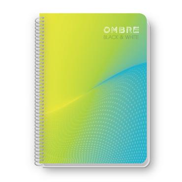 Тетрадка спирала А5 Ombre 105 л