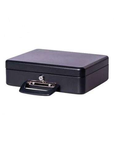 Метална кутия с евро монетник 300х258х90 мм- затворен, с дръжка