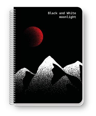 Тетрадка спирала А4 Moon light 80 л