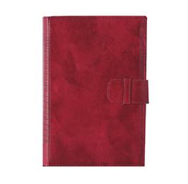 Календар бележник КИНГ в кутия-червен цвят, затворен