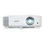 Мултимедиен проектор Acer Projector X1629HK, DLP, WUXGA (1920x1200), 4500 ANSI Lm, 10000:1, 3D, Auto Keystone, 24/7 operation, Low input lag,  AC power on, 2xHDMI/MHL, no VGA, RCA, RS232, DC Out (5V/1.5A), Audio in/out, 1x10W, 2.9kg, White