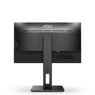 Монитор AOC 22P2Q, 21.5' IPS WLED, 1920x1080@75Hz, 4ms GtG, 250cd m/2, 1000:1, 50M:1 DCR, Adaptive Sync, FlickerFree, Low Blue Light, 2Wx2, Tilt, Height Adjust, Pivot, Swivel, D-SUB, DVI, HDMI, DP, USB hub