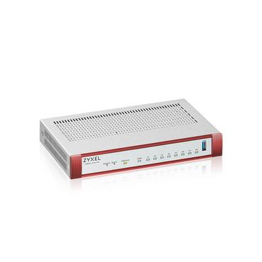 Защитна стена Zyxel USG FLEX 100 H, 8 Gigabit user-definable ports, 1*USB with 1 YR Gold Security Pack