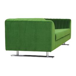 Диван триместен БОЛГАР FNT 03 - снима на подлакътниците, зелен на цвят