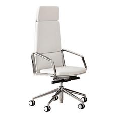 Директорски стол LEAD- бял цвят