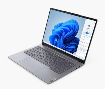 Лаптоп Lenovo ThinkBook 14 G7 Intel Core Ultra 5 125U (up to 4.3GHz, 12MB), 16GB DDR5-5600, 512GB SSD, 14' WUXGA (1920x1200) IPS AG, Intel Graphics, 1080p&IR Cam, Backlit KB, 3 cell, WLAN, BT, FPR, Win11Pro, 3Y CCI