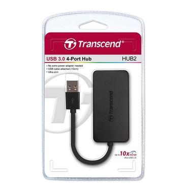 USB хъб Transcend 4-Port HUB, USB 3.0