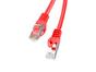 Кабел Lanberg patch cord CAT.6 FTP 1m, red