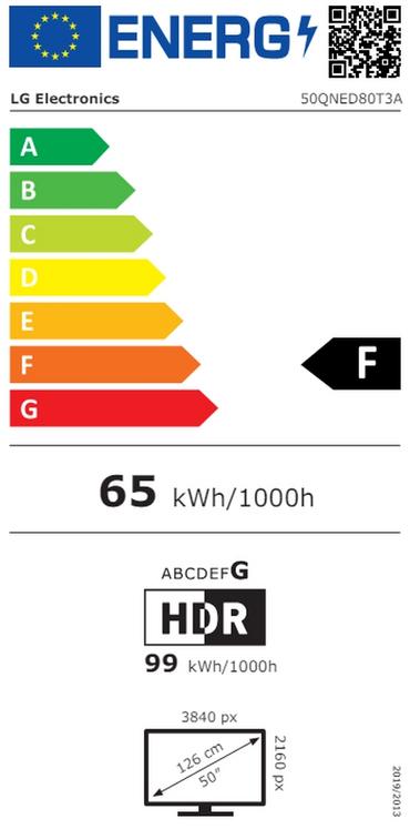Телевизор LG 50QNED80T3A, 50' 4K QNED HDR Smart TV, 3840x2160, DVB-T2/C/S2, Alpha 5 AI 4K Gen7, HDR 10 PRO, webOS 24 ThinQ, 4K Upscaling, WiFi 5, Voice Controll, Bluetooth 5.1, AirPlay 2, LAN, CI, HDMI, SPDIF, 2 pole Stand , Silver
