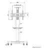 Стойка Neomounts by Newstar Mobile Flat Screen Floor Stand (32-75')