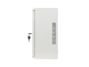 Комуникационен шкаф Lanberg rack cabinet 19' wall-mount 4U+3u/540x200 low-profile grey (assembled)