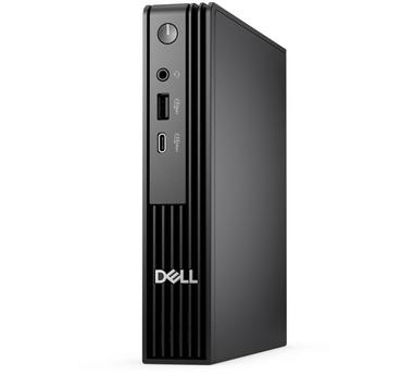 Настолен компютър Dell Pro Micro QCM1250, Intel Core Ultra 5 235 (13 TOPS NPU, 14 cores, up to 5.0GHz), 16 GB: 1 x 16 GB, DDR5, up to 5600 MT/s, 512GB SSD, Integrated Graphics, Wi-Fi 6E, Bulgarian Keyboard&Mouse, 90W, Ubuntu, 3Y PS