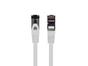 Кабел Lanberg patch cord CAT.8.1 S/FTP LSZH CU 1m, grey