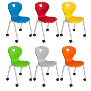 Ученически стол КОРИ L- подредени, различни цветове