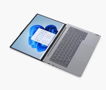 Лаптоп Lenovo ThinkBook 14 G7 Intel Core Ultra 5 125U (up to 4.3GHz, 12MB), 16GB DDR5-5600, 512GB SSD, 14' WUXGA (1920x1200) IPS AG, Intel Graphics, 1080p&IR Cam, Backlit KB, 3 cell, WLAN, BT, FPR, Win11Pro, 3Y CCI