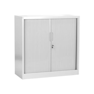 Метален шкаф BTL J с 2 отделения 90х90х40 - сниман отпред, затворен